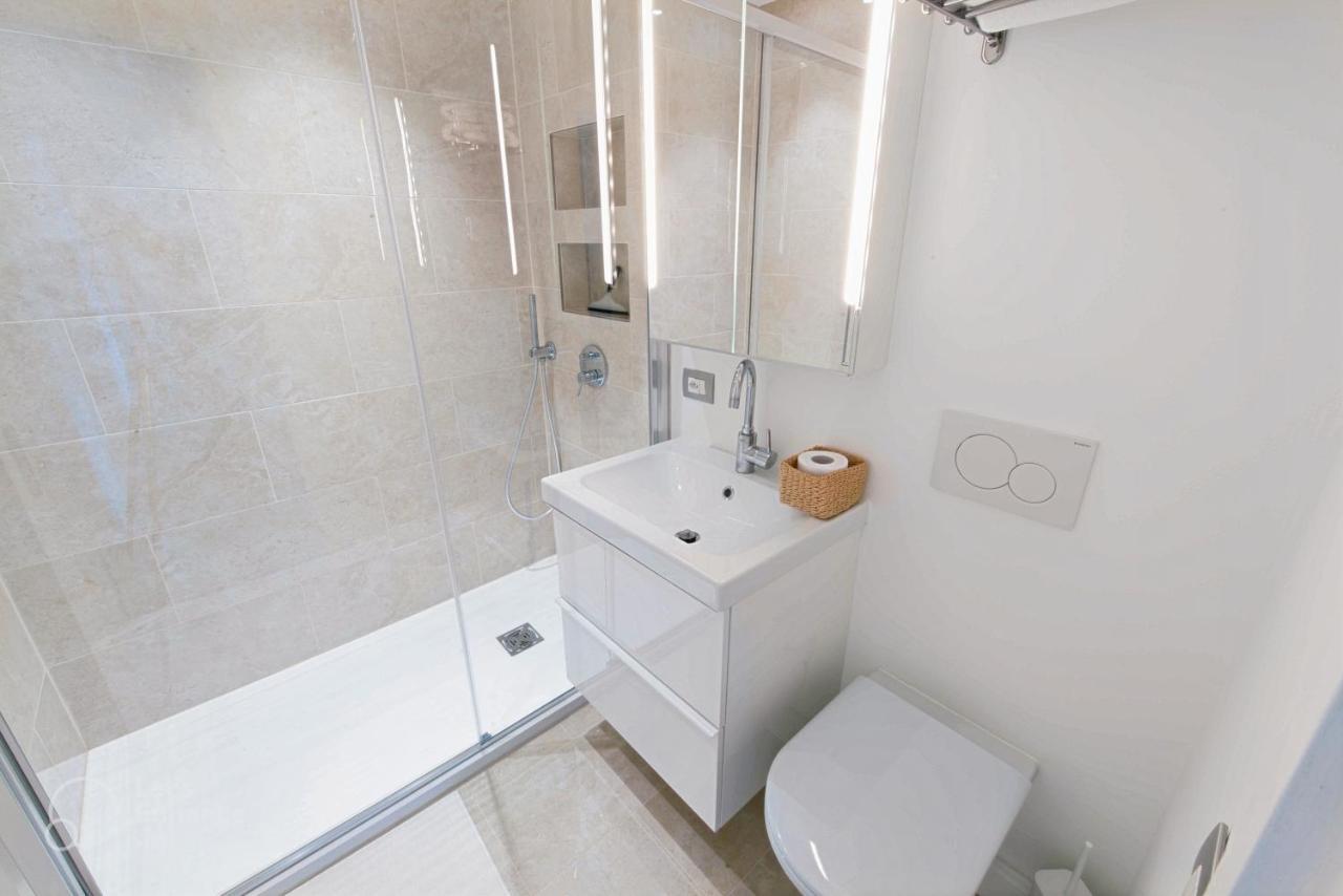לוגאנו Lakeview Panorama Penthouse With Washer & Dryer מראה חיצוני תמונה